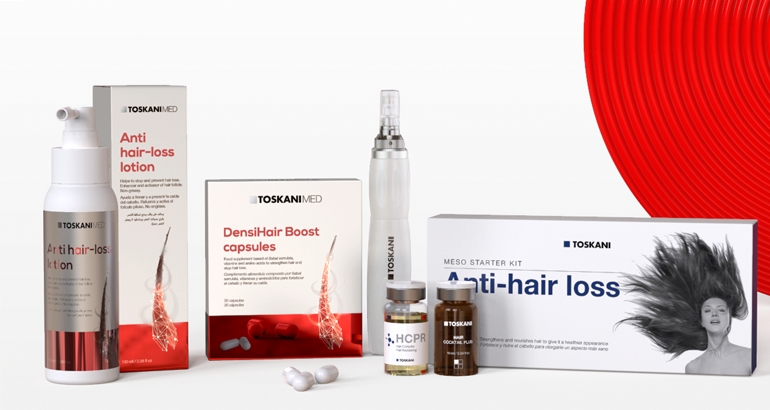 Giảm rụng tóc với TOSKANIMED Anti-Hair Loss